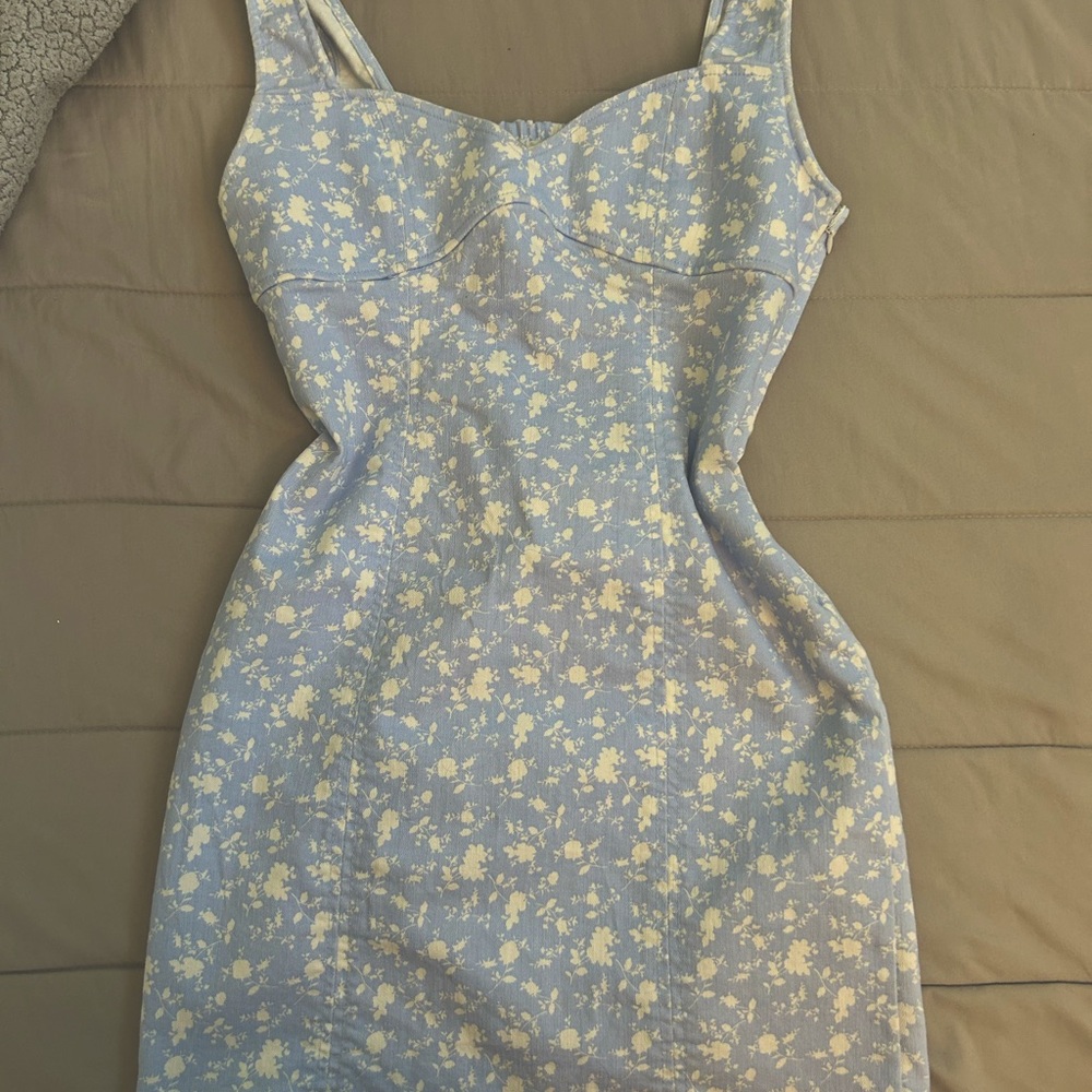 Blue Floral 💙🩵 Dress